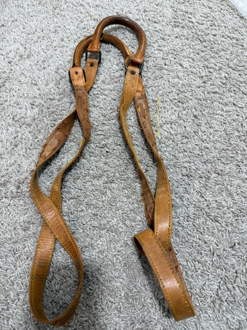Louis Vuitton keepall handles A52